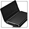 Raidsonic IB-285StU-B :: External case for 2.5” SATA HDD, USB, Book form