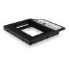 RAIDSONIC IB-AC640 :: Адаптер за 2.5" HDD/SSD, за монтаж в DVD слот на лаптоп
