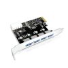RAIDSONIC IB-AC614a :: USB 3.0 PCI-E Expansion Card with 4x USB 3.0 port