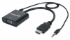 MANHATTAN 151450 :: HDMI към VGA конвертор със звук