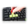 KEEP OUT F90 :: Геймърска клавиатура, LED подсветка, 8 сменяеми, 9 мултимедийни и 6 програмируеми клавиша