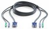 ROLINE 11.01.5450 :: KVM cable, 1x HD15 M/F, 2x PS/2M/M, 1, 8m