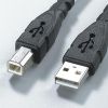 ROLINE 11.02.8910 :: USB 2.0 Light cable, 1.8m, type A - B, black