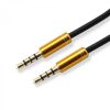 SBOX 3535-1.5G :: Audio cable, 3.5mm stereo jack M/M, 1.5m, Gold