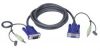 ATEN 2L-2402A :: KVM Cable, HD15 F + Audio plug >> HD15 M + Audio plug, 1.8 m