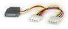 ROLINE 11.03.1040 :: Internal Y-Power Cable, SATA to 3x 4-pin HDD