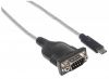 MANHATTAN 151283 :: Конвертор, USB Type-C към RS232, PL-2303RA, 45 см