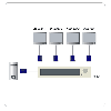 ATEN VS104 :: Video Splitter, 4x 1, 250 MHz