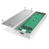 ICYBOX IB-188M2 :: USB 3.1 Type-C кутия за M.2 SATA SSD устройства до 80 mm