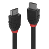 LINDY 36472 :: Кабел HDMI 2.0 Black Line, 4K, 60Hz, 30 AWG, 2m 