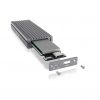 ICYBOX IB-1817M-C31 :: USB 3.1 Type-C кутия за M.2 NVMe SSD устройства до 80 mm