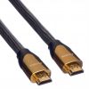 ROLINE 11.04.5801:: Ultra HD 4К PREMIUM HDMI кабел + Ethernet, M/M, 1 м