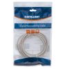INTELLINET 319768 :: Patch кабел Cat.5e UTP, 3.0 м, Сив