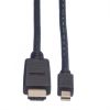 VALUE 11.99.5792 :: Mini DisplayPort Cable, Mini DP-HDTV, M/M, black, 3.0 m