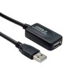 VALUE S3115-10 :: USB 2.0 Extension Cable, active with Repeater, black, 10 m