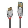 LINDY LNY-36656 :: USB 3.2 Type A to Micro-B Cable, 5Gbps, Cromo Line, 0.5m