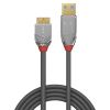 LINDY LNY-36656 :: USB 3.2 Type A to Micro-B Cable, 5Gbps, Cromo Line, 0.5m