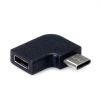 VALUE 12.99.2996 :: USB 3.2 Gen 2 адаптер, Type C - C, M/F, 90° ъгъл, черен