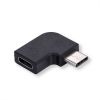 VALUE 12.99.2996 :: USB 3.2 Gen 2 Adapter, Type C - C, M/F, 90° Angled, black