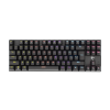 WHITE SHARK GK-2106 :: Геймърска TKL клавиатура Commandos, механична, сини суичове, черна