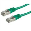 ROLINE 21.15.0743 :: S/FTP Patch кабел Cat.5e (Class D), зелен, 20.0 м