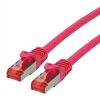 ROLINE 21.15.2698 :: S/FTP (PIMF) Patch кабел Cat.6, Component Level Tested, LSOH, розов, 15.0 м
