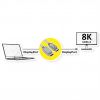 ROLINE 11.04.6003 :: DisplayPort v2.0 кабел, DP-DP, M/M, 8K, 60Hz, 3 м
