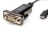 DIGITUS DA-70166 :: USB Type-C към RS232 конвертор, 1м