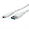 VALUE 11.99.9035 :: USB 3.2 Gen 1 Cable, A-C, M/M, white, 2 m
