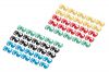 DIGITUS A-CC-M :: Color clips for Patch cable -Mixed (20 pcs. in each Red, Green, Blue, Yellow, Black)
