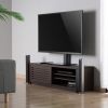 SBOX FS-305-2 :: Стойка за телевизор за маса/плот, TV/LCD: 37"-70" до 40кг. , черна