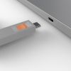 LINDY LNY-40428:: USB Type-C Port Blocker 4pcs with Key, orange