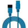 LINDY LNY-30122 :: Power cable IEC C19 to IEC C20 Extension, 16A, 3m, Blue