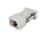 ROLINE 12.03.7529 :: DB9 socket - RJ-45 socket 8P / 8C 8-Wire, silver