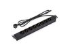VALUE 19.99.1632 :: 19" PDU for Cabinets, 8x, 4000W, CEE 7/3 German Type, 1.8 m