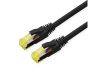 ROLINE 21.15.0751 :: S/FTP Patch кабел Cat.6A / Class EA, Stranded, TPE, LSOH, черен, 1.0 м