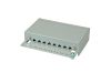 ROLINE 26.11.0304 :: Cat.5e (Class D) Wall Mount Patch Panel, 8 Ports, STP, grey