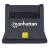 MANHATTAN 102025 :: Standing USB Smart/SIM Card Reader, Contact Reader, Desktop, External