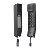 Grandstream GHP611W :: Компактен хотелски IP телефон, 2 SIP, 2 линии, WiFi, черен