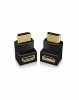 ICYBOX IB-CB009-1 :: Set of 2xHDMI angle adapters with two directions