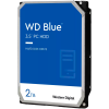 HDD Desktop WD Blue (3.5'', 2TB, 256MB, 7200 RPM, SATA 6 Gb/s)