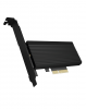 ICYBOX IB-PCI208-HS :: PCIe extension card heatsink M.2 NVMe SSD to PCIe 4.0x4