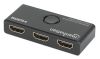 MANHATTAN 207997 :: Bi-Directional 2-Port HDMI Switch : (2x1) HDMI or (1x2) HDMI 8K@60Hz, 4K@120Hz, Black