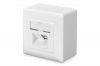 DIGITUS DN-9006-N :: Class E, wall outlet, cat.6, shielded, surface mount