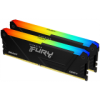 Kingston 16GB 3200MT/s DDR4 CL16 DIMM (Kit of 2) FURY Beast RGB, EAN: 740617337532