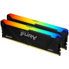 Kingston 16GB 3200MT/s DDR4 CL16 DIMM (Kit of 2) FURY Beast RGB, EAN: 740617337532