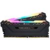 Corsair DDR4, 3600MHz 32GB 2x16GB DIMM, Unbuffered, 18-22-22-42, XMP 2.0, VENGEANCE RGB PRO Heatspreader, RGB LED, 1.35V, EAN:0840006620778