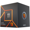 AMD CPU Desktop Ryzen 9 12C/24T 7900 (5.4GHz Max Boost, 76MB, 65W, AM5) box, with Radeon Graphics and Wraith Prism Cooler