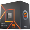 AMD CPU Desktop Ryzen 5 6C/12T 7600 (5.2GHz Max, 38MB, 65W, AM5) box, with Radeon Graphics and Wraith Stealth Cooler