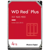 HDD NAS WD Red Plus (3.5'', 4TB, 256MB, 5400 RPM, SATA 6 Gb/s)